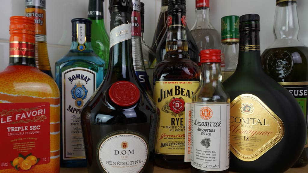 Grundausstattung Spirituosen