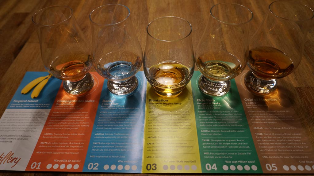 Tastillery – Tasting-Set Tropical Island