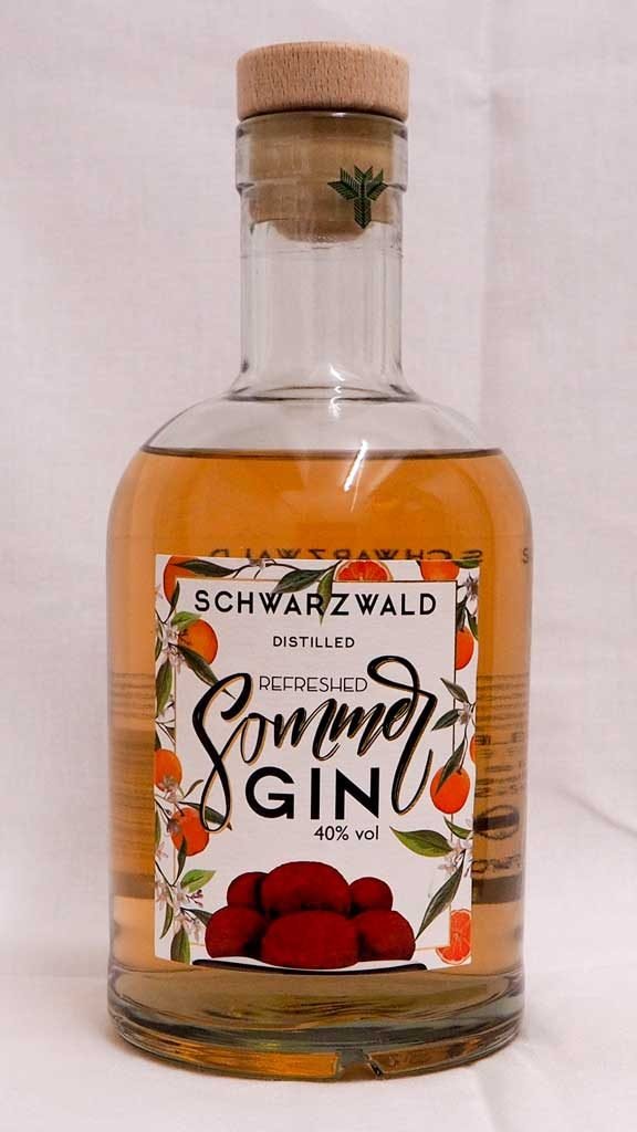 Schwarzwald Distilled Refreshed Sommer Gin