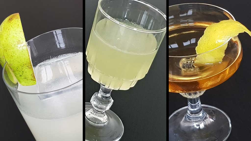 Cocktails mit Williams Christ Birnenbrand