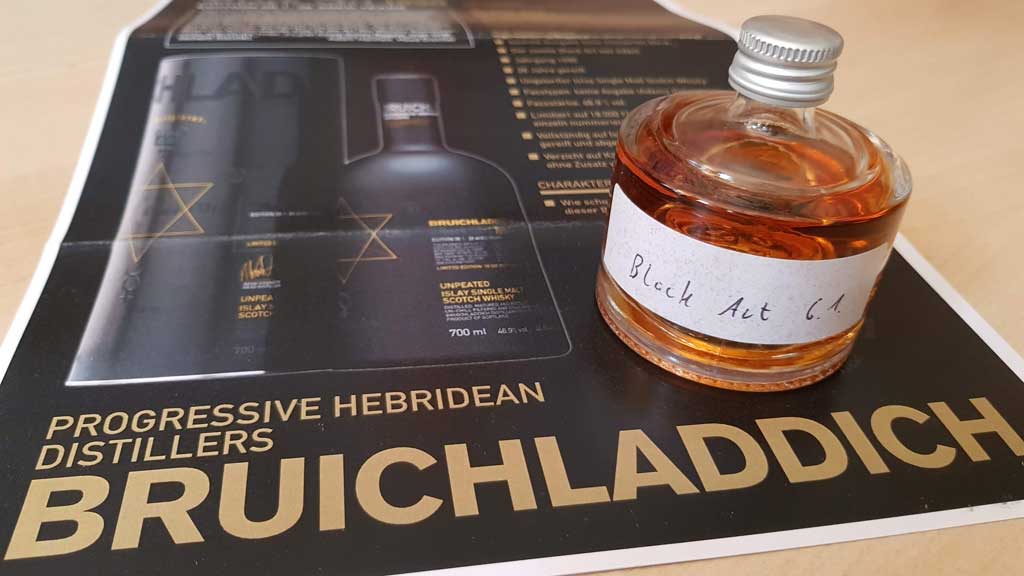 Bruichladdich Black Art 6.01 Sample