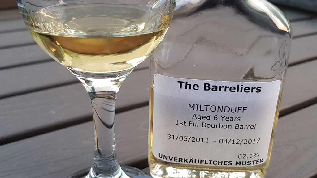 The Barreliers Miltonduff 6 Jahre