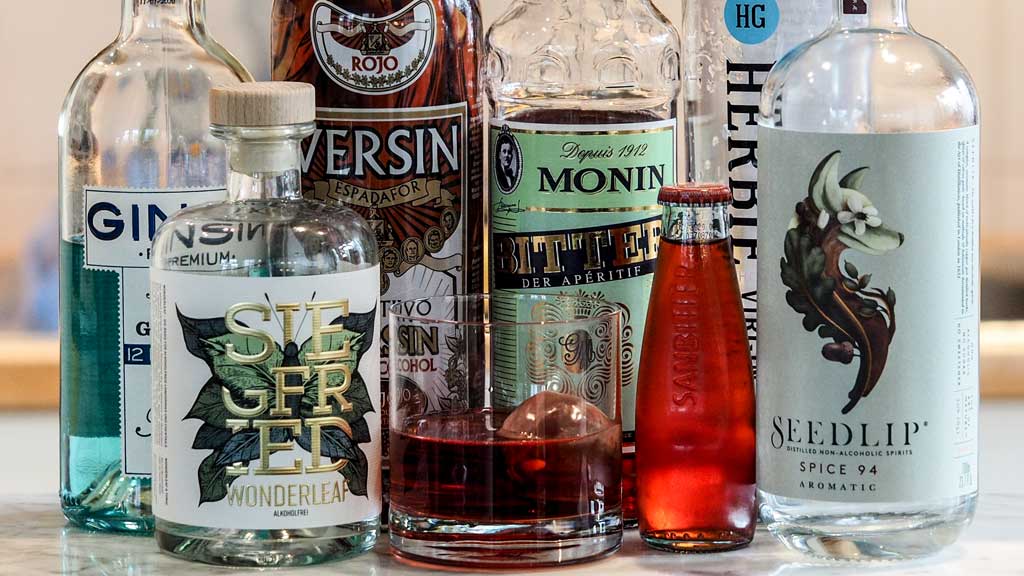 Alkoholfreier Negroni