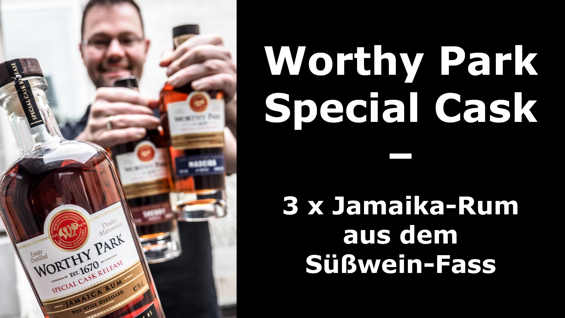 Rum-Tasting: Worthy Park Special Cask Sherry, Madeira & Port