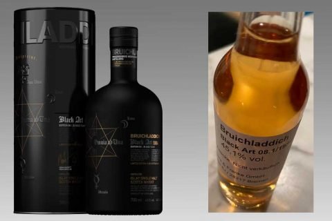 Whisky-Tasting Bruichladdich Black Art 8.01